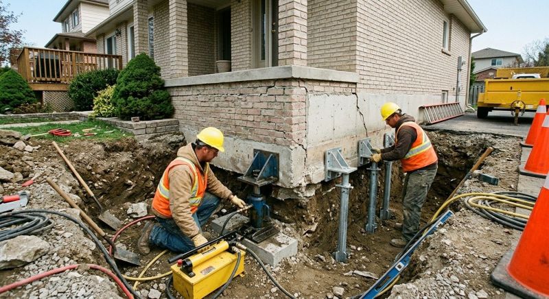 Structural Foundation Repair in Newport, RI
