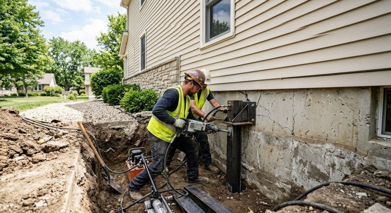 Structural Foundation Repair in Somerset, MA