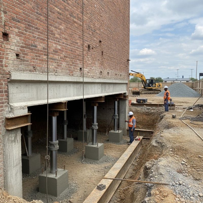 Structural Underpinning in North Dartmouth, MA